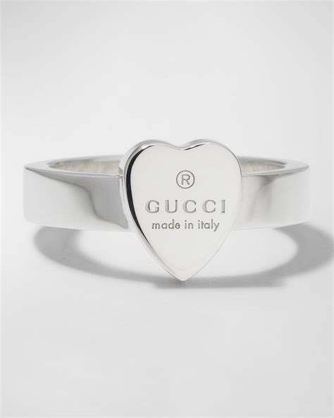 gucci ring heart dupe|Gucci heart bracelet with trademark.